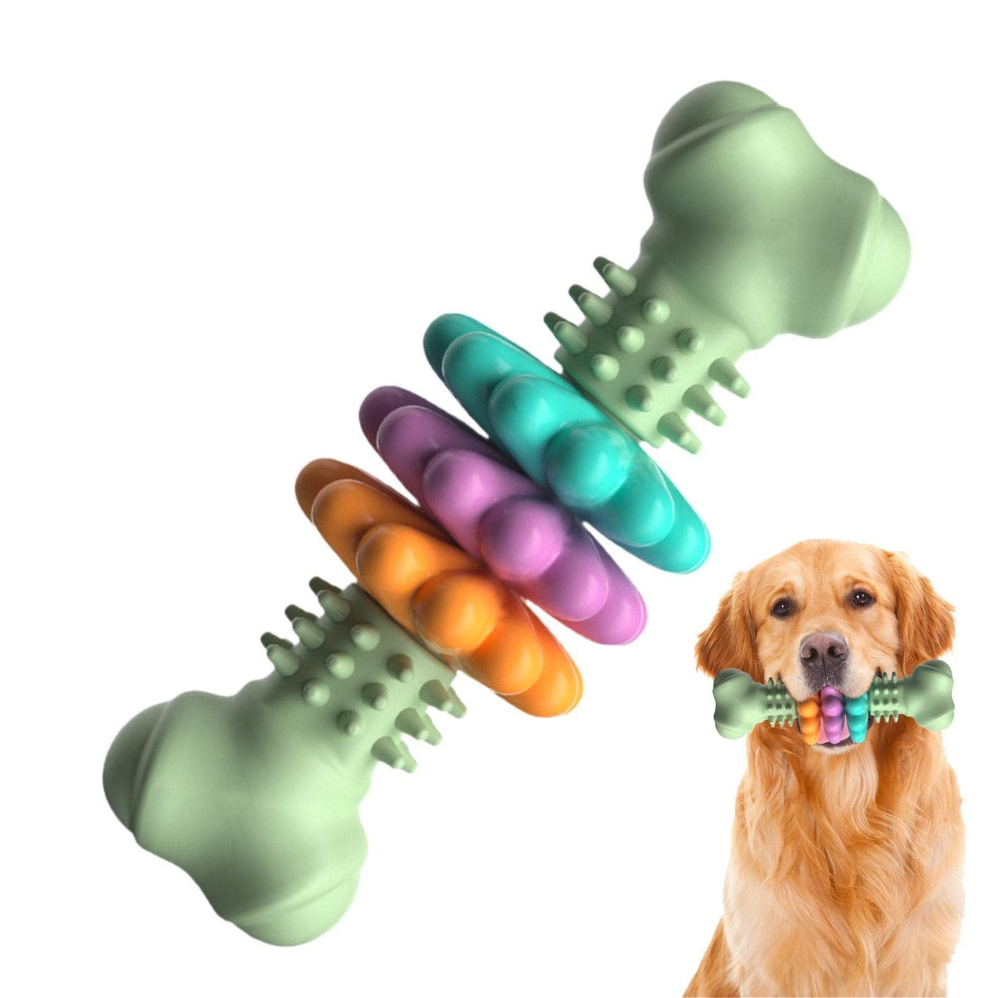Dog Chew Bone Teeth Cleaning Toy