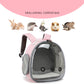 Pet Hamster Carrier Transparent Backpack