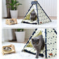 Portable Washable Pet Tent Dog Bed Cat Toy House
