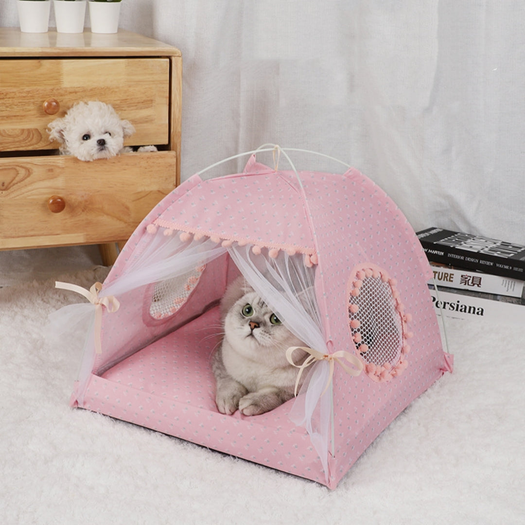Simple And Foldable Outdoor Pet Tent