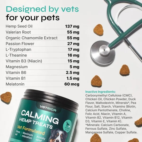 Hemp Calming Chews For Dog