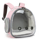 Pet Hamster Carrier Transparent Backpack